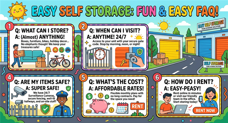 Frequently Asked Storage Questions