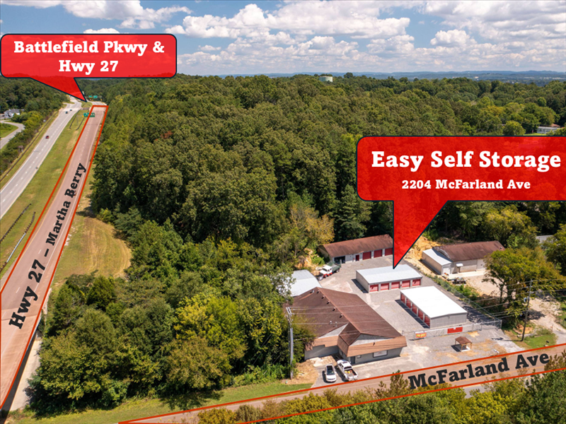 Conveniently located right off Hwy 27 just south Battlefield Parkway at the Rossville and Ft. Oglethorpe border in Fairview; across from Chickamauga National Military Park. Serving Walker County and Catoosa county.